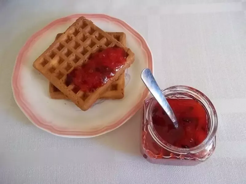 Geléia de Ameixa no Microondas