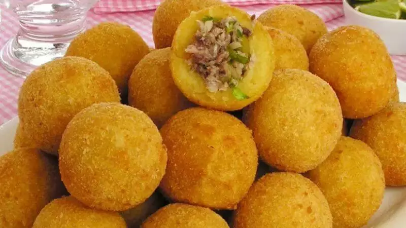 Receita Bolinho de sardinha