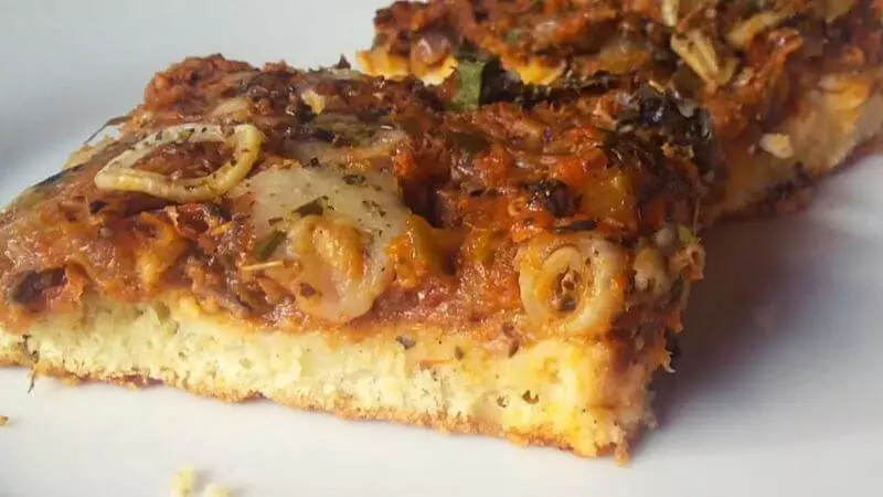 Receita Pizza e Bolinho de Sardinha da Vó