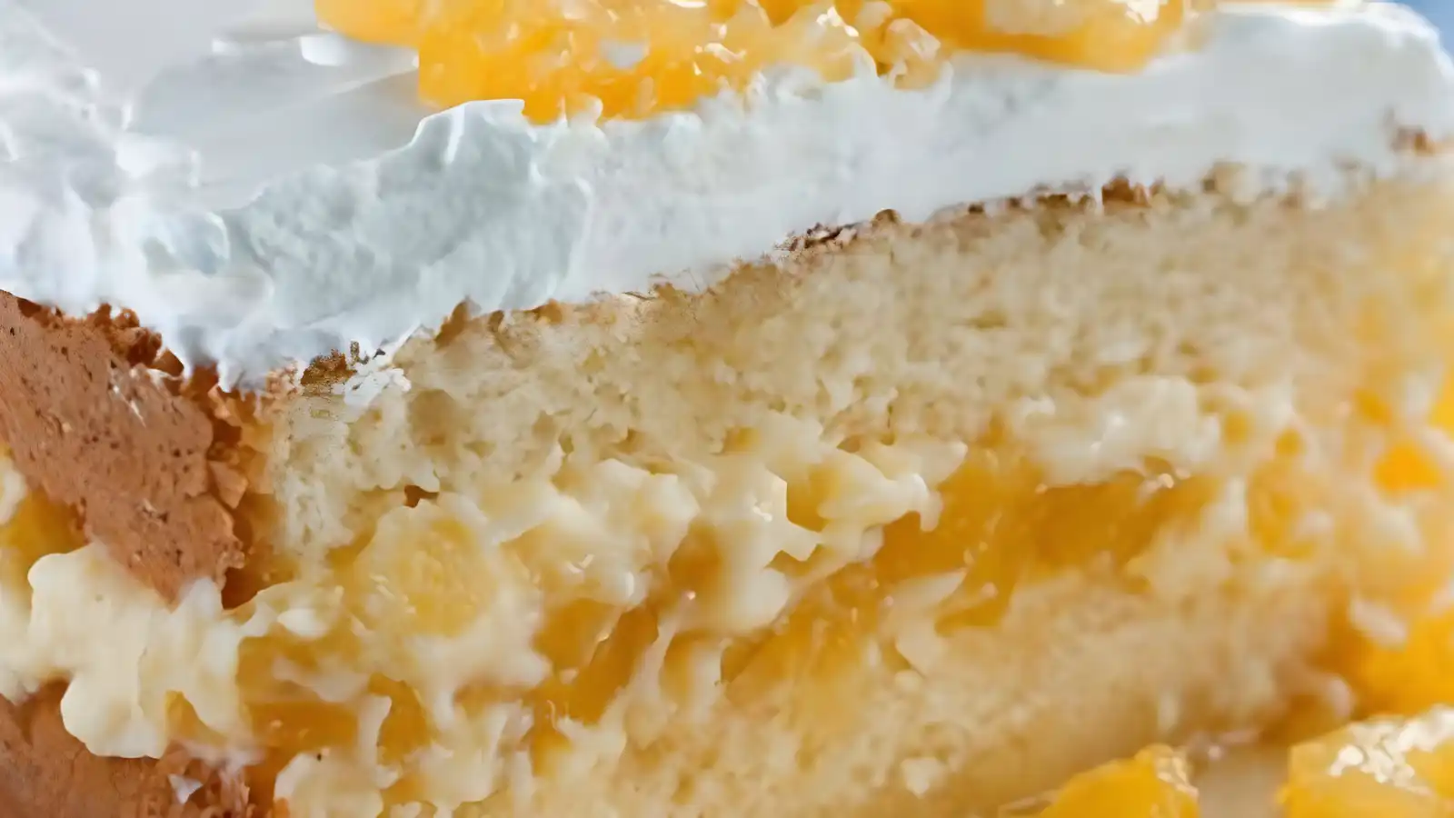 Torta de Abacaxi Cremosa com Biscoitos Irresistível